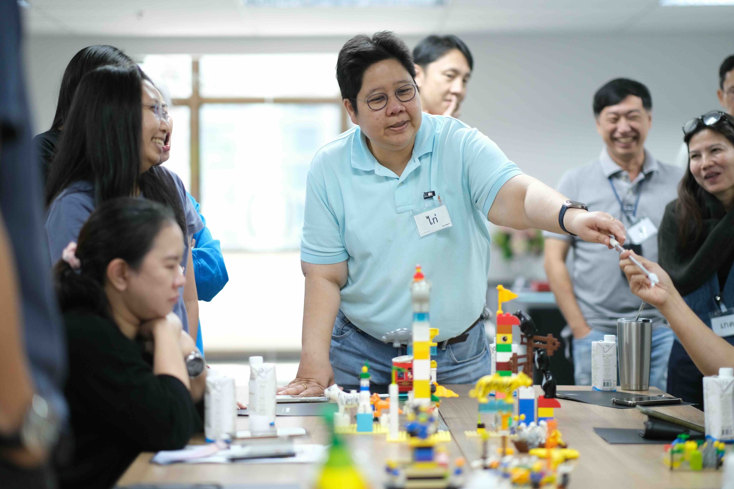 BRAVEWAY-ผู้นำการจัดการอบรม Team Synergy ด้วยกระบวนการ LEGO SERIOUS PLAY