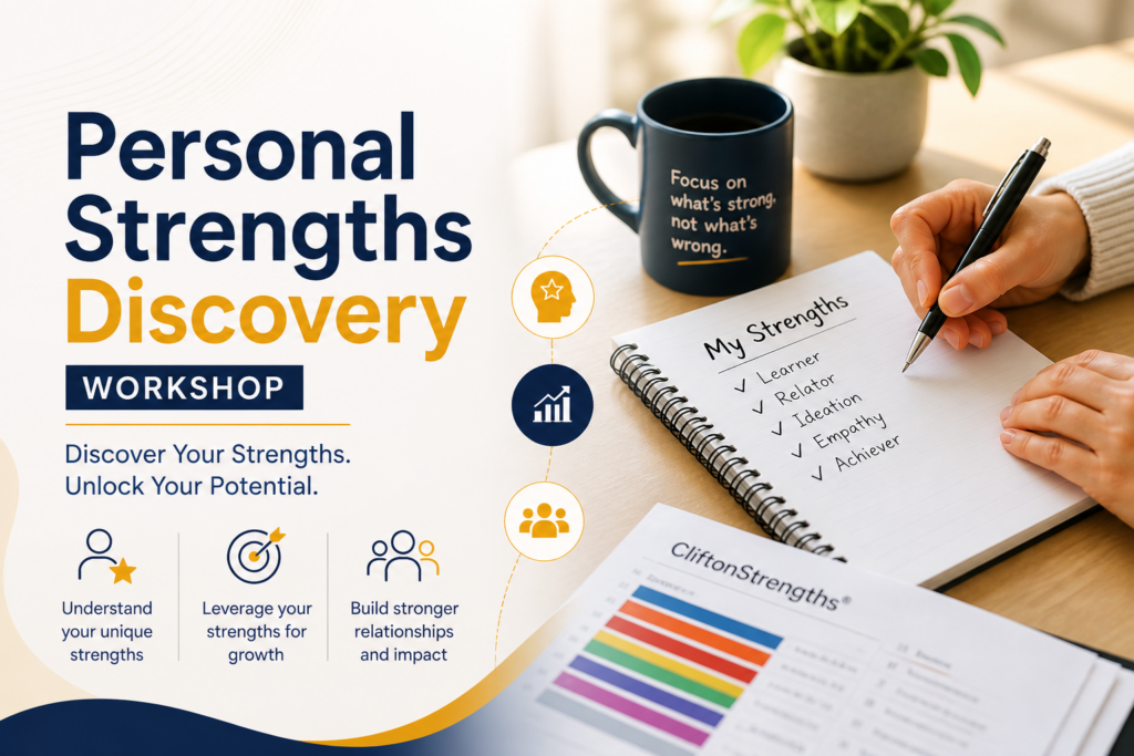 Personal-Strengths-Descovery BRAVEWAY - CliftonStrengths workshop for employees in Thailand